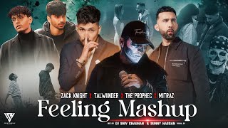 Zack Knight X Talwiinder X The PropheC X Mitraz  Feeling Punjabi Mashup 2024  Sunny Hassan Visual [upl. by Leisam]