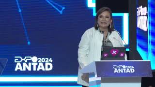 Xóchitl Gálvez Mensaje en la Expo ANTAD 2024 en Guadalajara Jalisco [upl. by Meihar348]