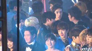 Fancam 121229 Niel LJoe  SBS Gayo ending [upl. by Netniuq]