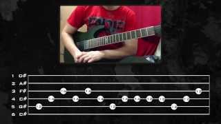 Linkin Park  Forgotten Guitar Tutorial w Tabs by Kirjai [upl. by Ueihtam128]