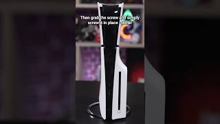 How to attach a PS5 vertical stand in 30 seconds 🪛 [upl. by Bradstreet437]