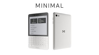 The Minimal Phone First EInk QWERTY Phone 2024 👇🏾What you think about [upl. by Imoyaba]