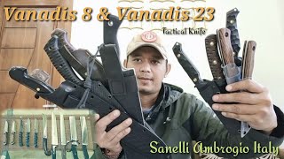 REVIEW  Tactical knifepisau jagalgolok chopper edc knife V8V23A88Sanelli ItalySup9Hss [upl. by Aurel]