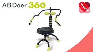 AB Doer 360™  Total Body Workout  ThaneTV [upl. by Ellennad]