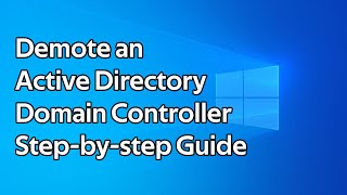 How To Solve Unable Join Domain Windows 10 An Active Directory Domain Controller Could Not Contacted [upl. by Wilkey520]