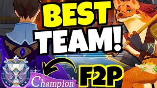 The BEST F2P Arena TEAM AFK Journey [upl. by Essenaj]