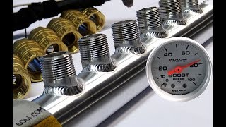 TIG Welding Aluminum Fabrication  Water Manifold  Pressure amp Leak Test  6061com [upl. by Ahcilef867]