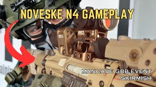 GBBR GAMEPLAY  NOVESKE N4 SKIRMISH [upl. by Attenrev]