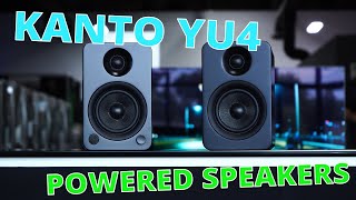 Kanto YU4 Powered Speakers  Unboxing  Review  Sound Test [upl. by Leidba322]