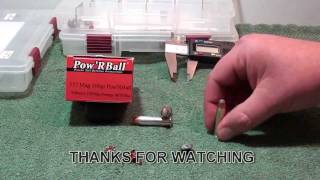 357 Magnum PowRBall Ballistic Gel Test [upl. by Krigsman295]