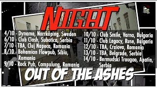 NIGHT  OUT OF THE ASHES Official video [upl. by Negeam]