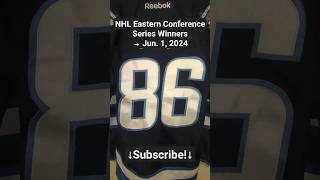 NHL Eastern Conference Series Winners After Games of June 1 2024 [upl. by Gauthier70]