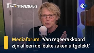 ‘Van dit regeerakkoord zijn alleen de leuke zaken uitgelekt’  NPO Radio 1 [upl. by Forrester]