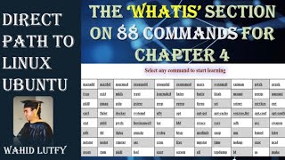 The whatis On 88 Linux Advanced Level Commands [upl. by Ttayw]