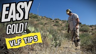 10 Minutes  Successful Prospecting with a Metal Detector To Find Gold Nuggets  Easy VLF Pro Tips [upl. by Alby]