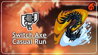 MHWIB PC  Alatreon Switch Axe Casual [upl. by Aniroc]