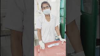 Important blood test in pregnancy to save the mother nursing medical trending viralvideo [upl. by Enomal]