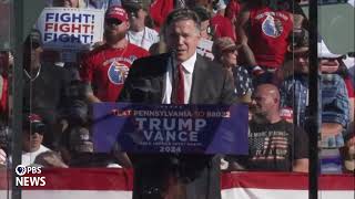 Dave speaks at Trump Rally in Butler 10524 [upl. by Jens223]