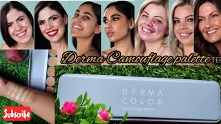 Kryolan Derma Foundation Palette  Derma Color Camouflage Cream  Makeup Products  Best Foundation [upl. by Schmidt610]