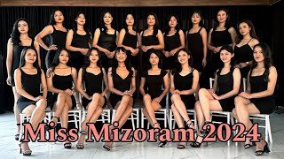 Miss Mizoram 2024 Official Photoshoot [upl. by Elle307]