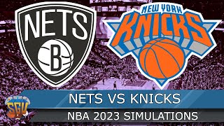 New York Knicks vs Brooklyn Nets  NBA Today 1232024 Full Game Highlights  NBA 2K24 Sim [upl. by Uah]