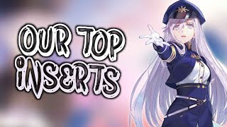 Ranking Everyones FAVORITE Anime Insert Songs of ALL TIME MASSIVE RANK [upl. by Cam657]