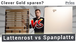 LATTENROST vs SPANPLATTE SelbstbauLattenrost [upl. by Inalial375]