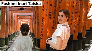 Descubre Fushimi Inari Taisha y sus arcos rojos Que significan estos arcos en Kyoto Japon [upl. by Bryana989]