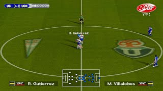 U CATOLICA VS U DE CHILE  Winning Eleven 11 CDF Liga Chilena Apertura 2008 2K60FPS PS2 Gameplay [upl. by Yasmin260]