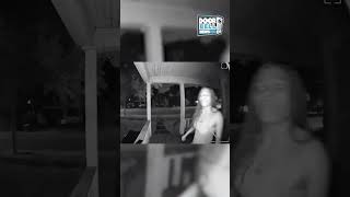 ExGirlfriend Stops By To Pay a Visit Caught on Ring Doorbell [upl. by Lleumas]