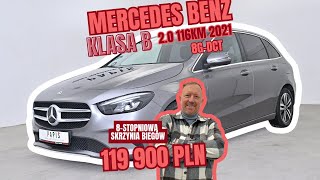 MERCEDESBENZ KLASA B W247 SILNIK 20 DIESEL 116KM 2021 STYLE Automat SalonPL VAT23 119 900 PLN [upl. by Ahsitruc667]