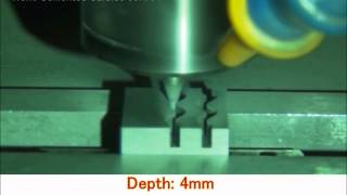 UDCLRS 2mm slotting Carbide 2 [upl. by Enitsirk160]