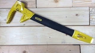 Stanley FatMax Utility Bar 20 Demo Construction Utility Tool [upl. by Norrag]