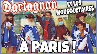 VISITE DE PARIS EN CALECHE AVEC DARTAGNAN ET 3 MOUSQUETAIRES [upl. by Gosser72]