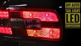 DIY LED Tail Light Conversion 194 LED Color Comparisons [upl. by Kameko557]