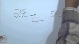 Mod01 Lec37 Practice Problems in Pericyclic Reaction  II [upl. by Ahsiem]