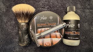 Wet Shaving bbsliveweek with Zingari Man Collaboration Barrel Proof and the Muhle R41 🐐 [upl. by Herriott]