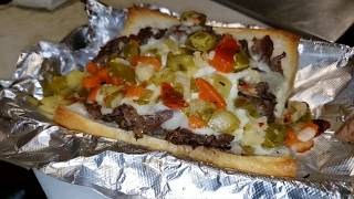 Bennys Pizza  Best Italian Beef in Pilsen Chicago [upl. by Skinner]