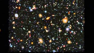 Zoom and pan of Hubbles colourful view of the Universe [upl. by Ahtelra]