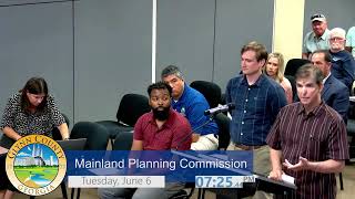 Glynn County Mainland Planning Commission Meeting June 6 2023 [upl. by Schramke664]