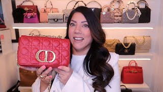 DIOR CARO BAG in RED  Naomi Peris [upl. by Wolpert]