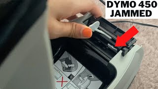 How To Unjam Dymo Labelwriter 450 [upl. by Lemrahc]