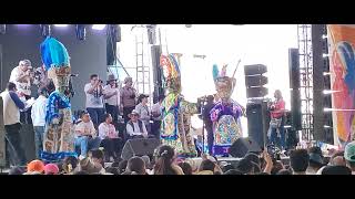 En el concurso de trajes de chinelo en el Carnaval de Yautepec Morelos 2024 [upl. by Airamzul287]