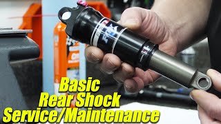 Basic rear shock service amp maintenance for your mountain bike  Mountain Bike Action [upl. by Anallise]