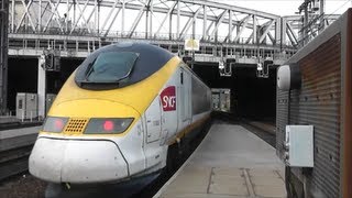 Trains at Paris Gare Du Nord [upl. by Ehcor]