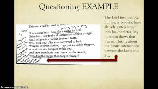 Annotating a text [upl. by Rehpotsyrk]