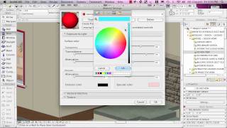 ArchiCAD Tutorial  Material Schemes [upl. by Lipman]