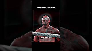 Wait For The Rock 💯 Shorts Wrestling [upl. by Adlin216]