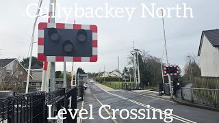 Cullybackey North Level Crossing Ballymena Monday January 01012024 [upl. by Ax]