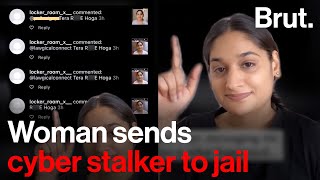 Woman sends cyber stalker to jail [upl. by Onilegna]